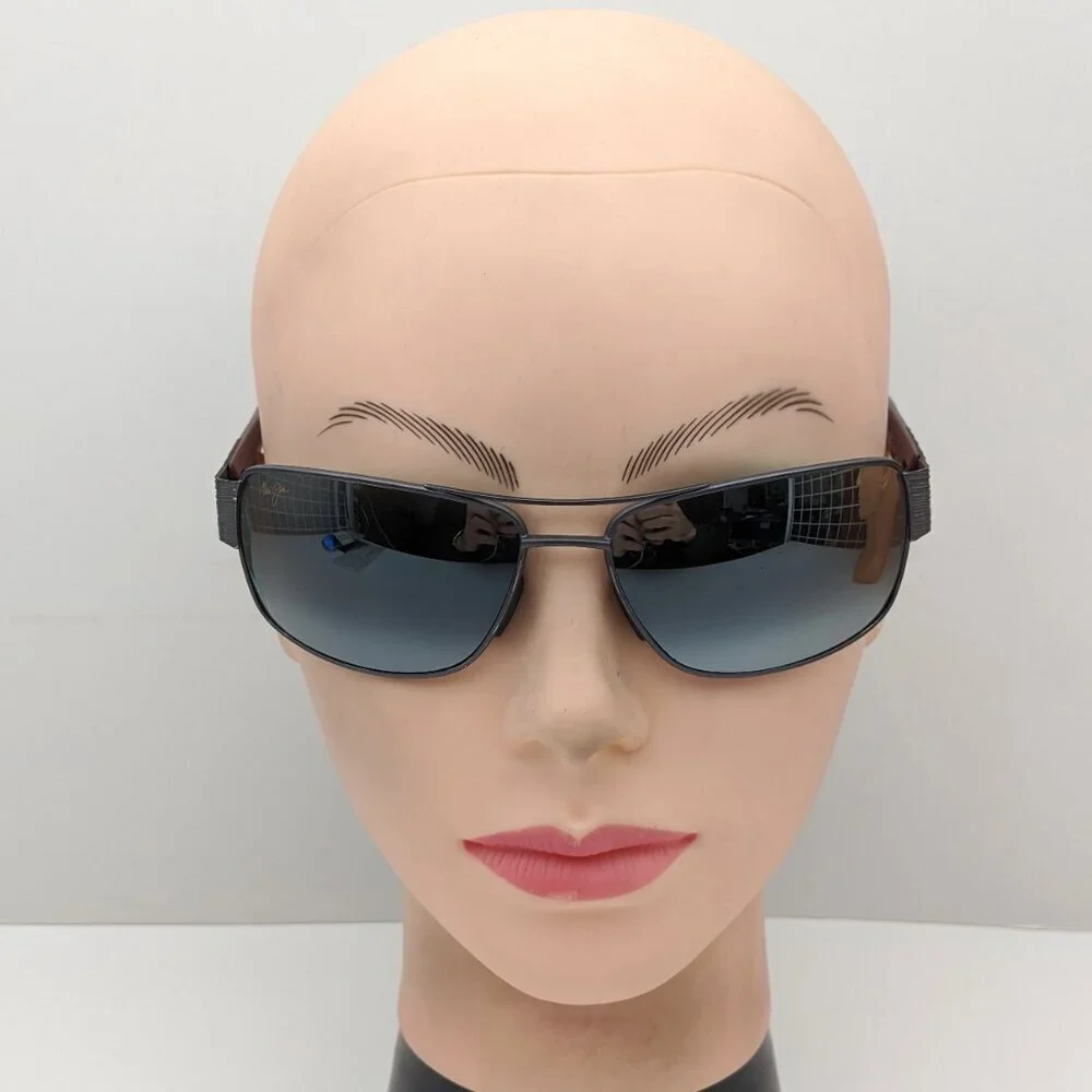 🕶️Made in Italy! Maui Jim OHIA MJ703-02S Pol. Sunglasses 63/17/135 | ALC417🕶️